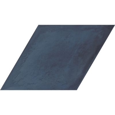 אוסידי דקור גרניט פורצלן מעוין לריצוף וחיפוי גימור מבריק גוון כחול 32.4×18.7