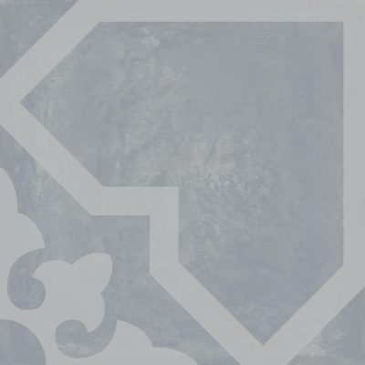 אוסידי גרניט פורצלן מצויר דקורטיבי לריצוף וחיפוי גימור מט גוון כחול 20×20