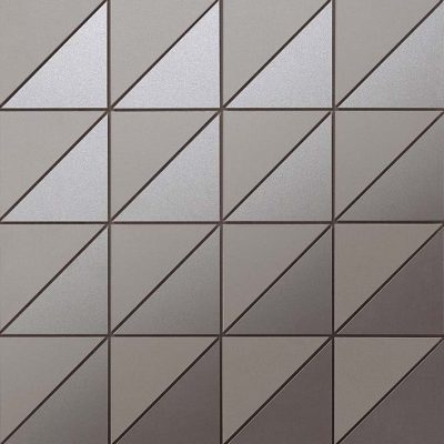 ארקשייד אריח קרמיקה בסגנון מוזאיקה משולשים בגימור מט גוון אפור 30.5×30.5