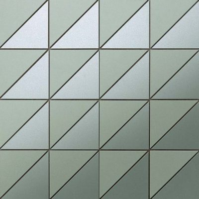 ארקשייד אריח קרמיקה בסגנון מוזאיקה משולשים בגימור מט גוון ירוק 30.5×30.5