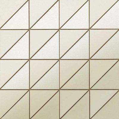 ארקשייד אריח קרמיקה בסגנון מוזאיקה משולשים בגימור מט גוון אפור 30.5×30.5