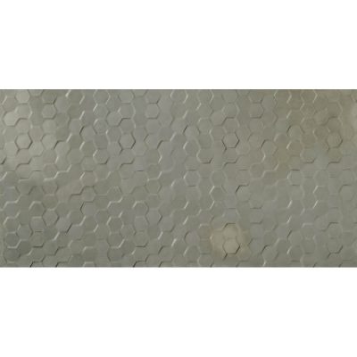 אריח עשוי בטון אמיתי צורות משושים בגימור מט גוון אפור 97×48.5