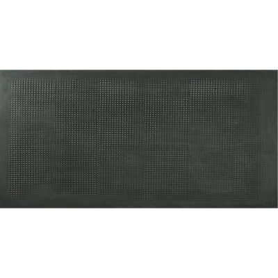 אריח מחורר עשוי בטון לחיפוי לא מנוסר גימור מט גוון שחור 100×50
