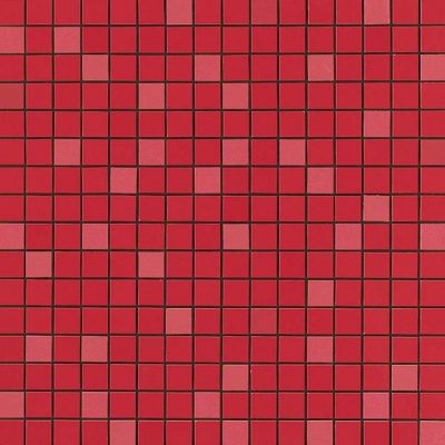 ארקשייד אריח קרמיקה מוזאיקה לחיפוי גימור מט גוון אדום 30.5×30.5
