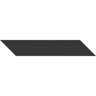ווד סלייד פרקט פורצלן שברון ימין/שמאל נוגד החלקה לריצוף וחיפוי גוון שחור 45×7.5
