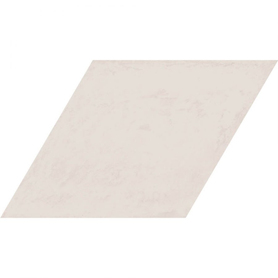 אוסידי דקור גרניט פורצלן מעוין לריצוף וחיפוי גימור מבריק גוון לבן 32.4×18.7